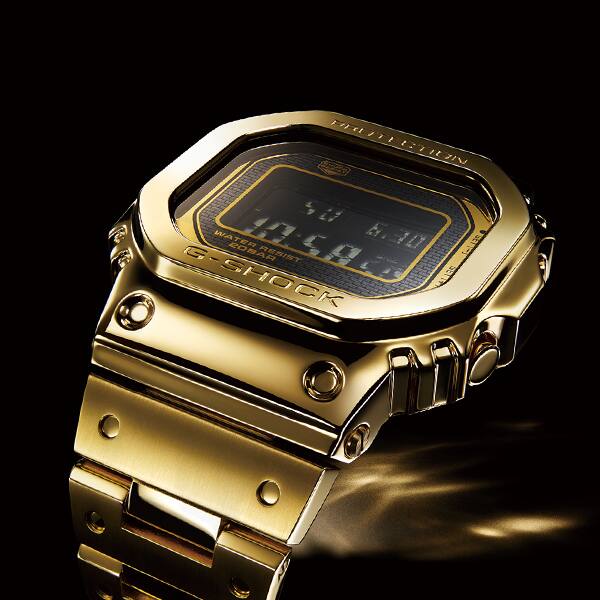 Das Vorzeigemodell der BASELWORLD: G-SHOCK mit 18Karat Goldgehäuse