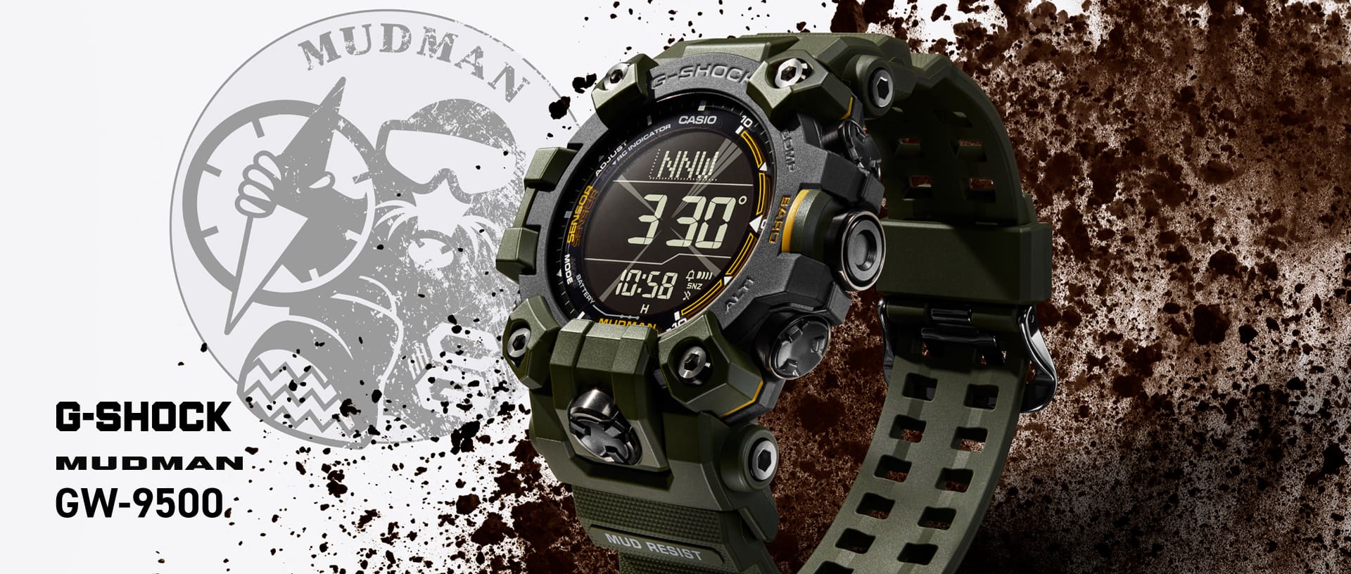 G-SHOCK Mudman Uhr aus der Master of G - Serie