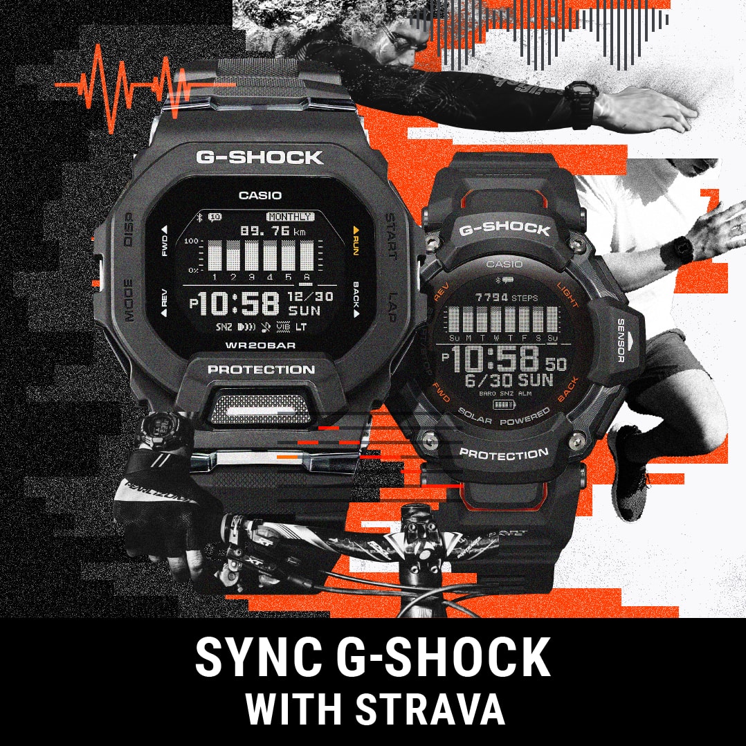 Como sincronizar o G-SHOCK com o STRAVA