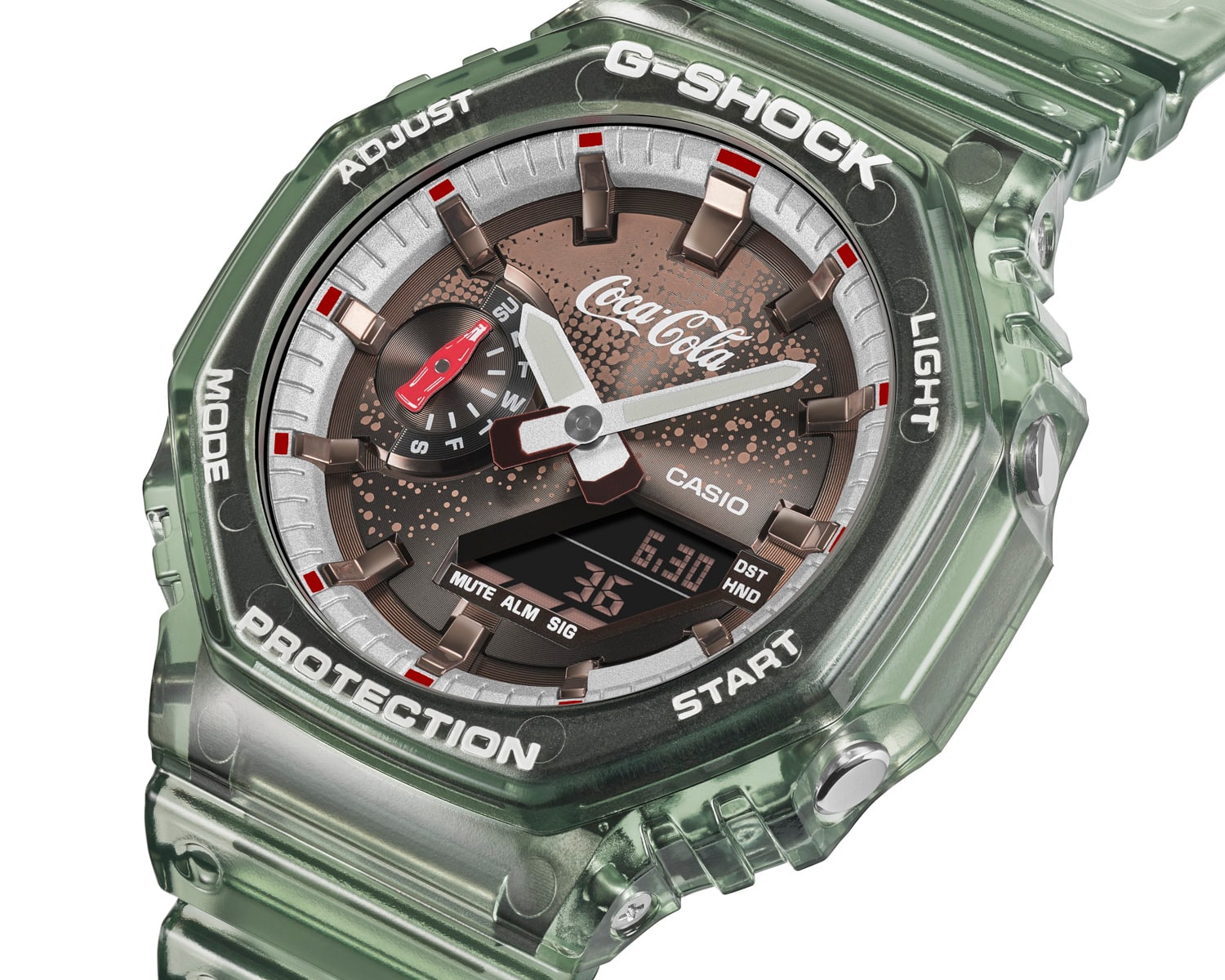 A coloração do GA-2100CC-3A 