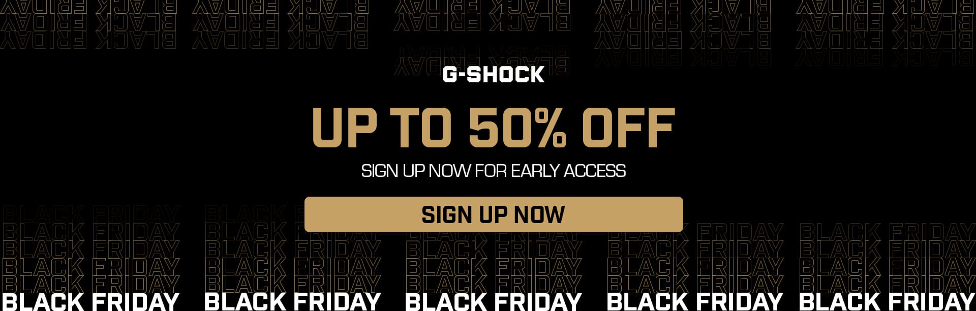 Black Friday Early Sign Up