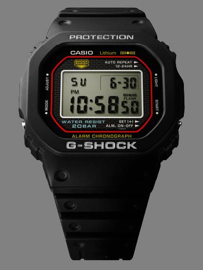 Photo of the original G-SHOCK model
