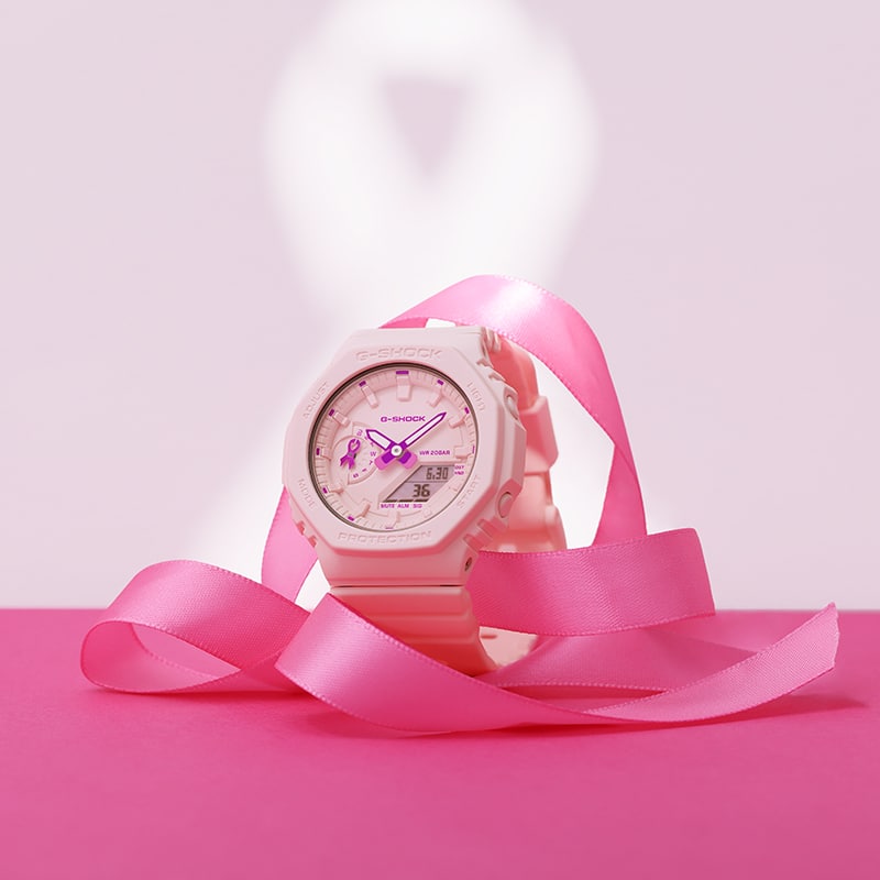 G-SHOCK GMAS2100PR Pink Analog Digital BCRF Collaboration Model