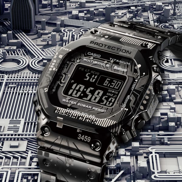 G-SHOCK GMWB5000TCC1 Full Metal digital unique camoflage watch GMW-B5000TCC-1