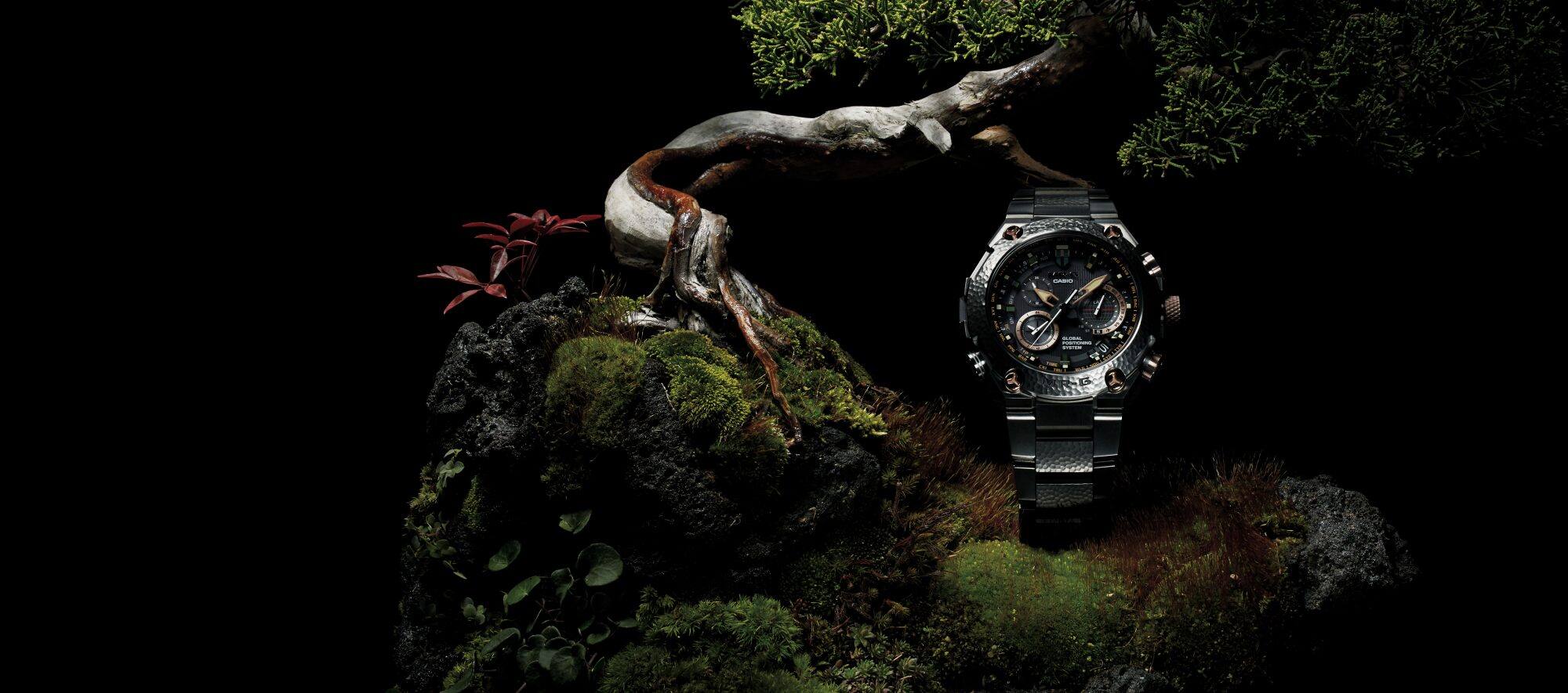 G-SHOCK MRG-G1000HT watch with Bonsai tree G-SHOCK MRG-G1000HT watch with Bonsai tree