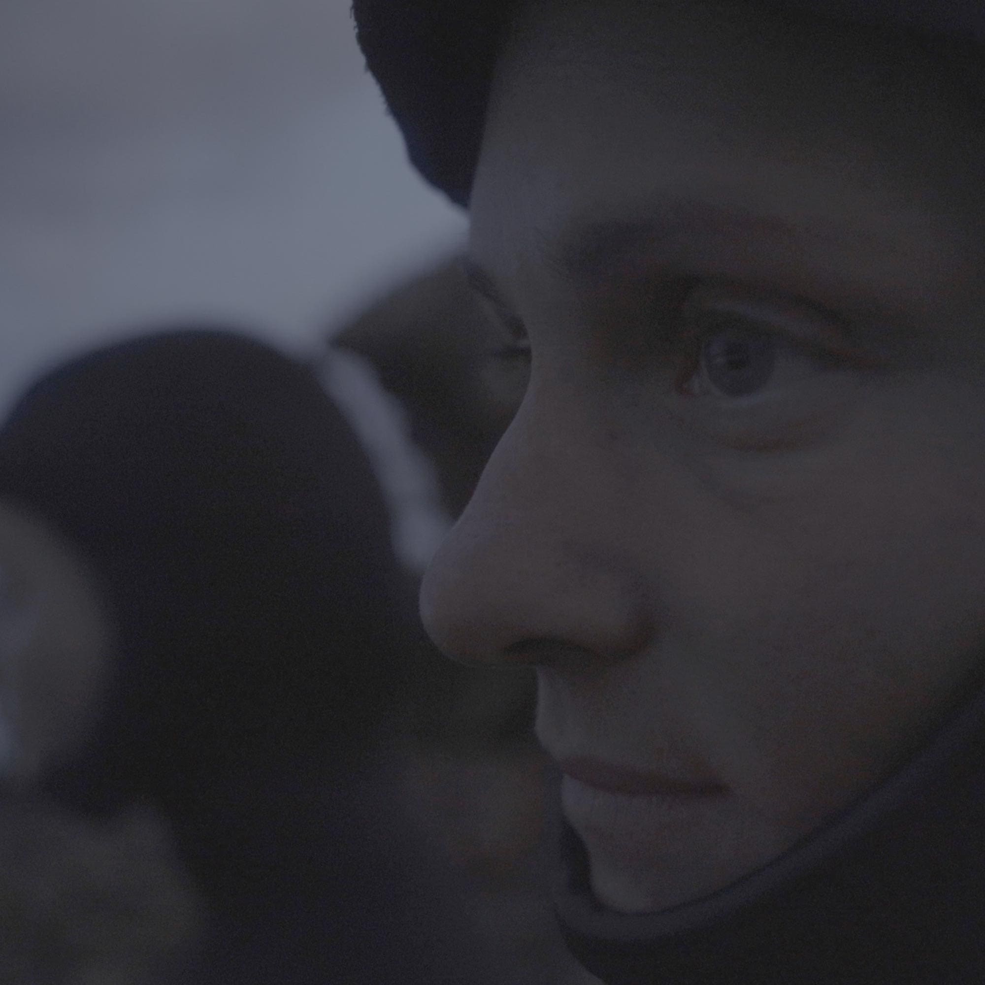 Nahaufnahme von Lena Kemnas Gesicht im Taucheranzug