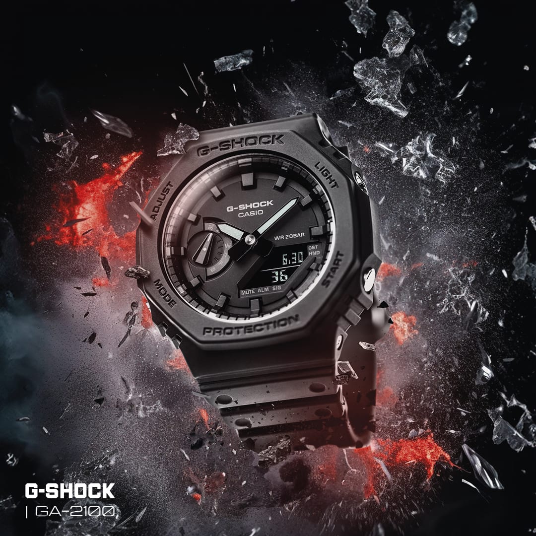 G-SHOCK GA-2100 reloj en negro