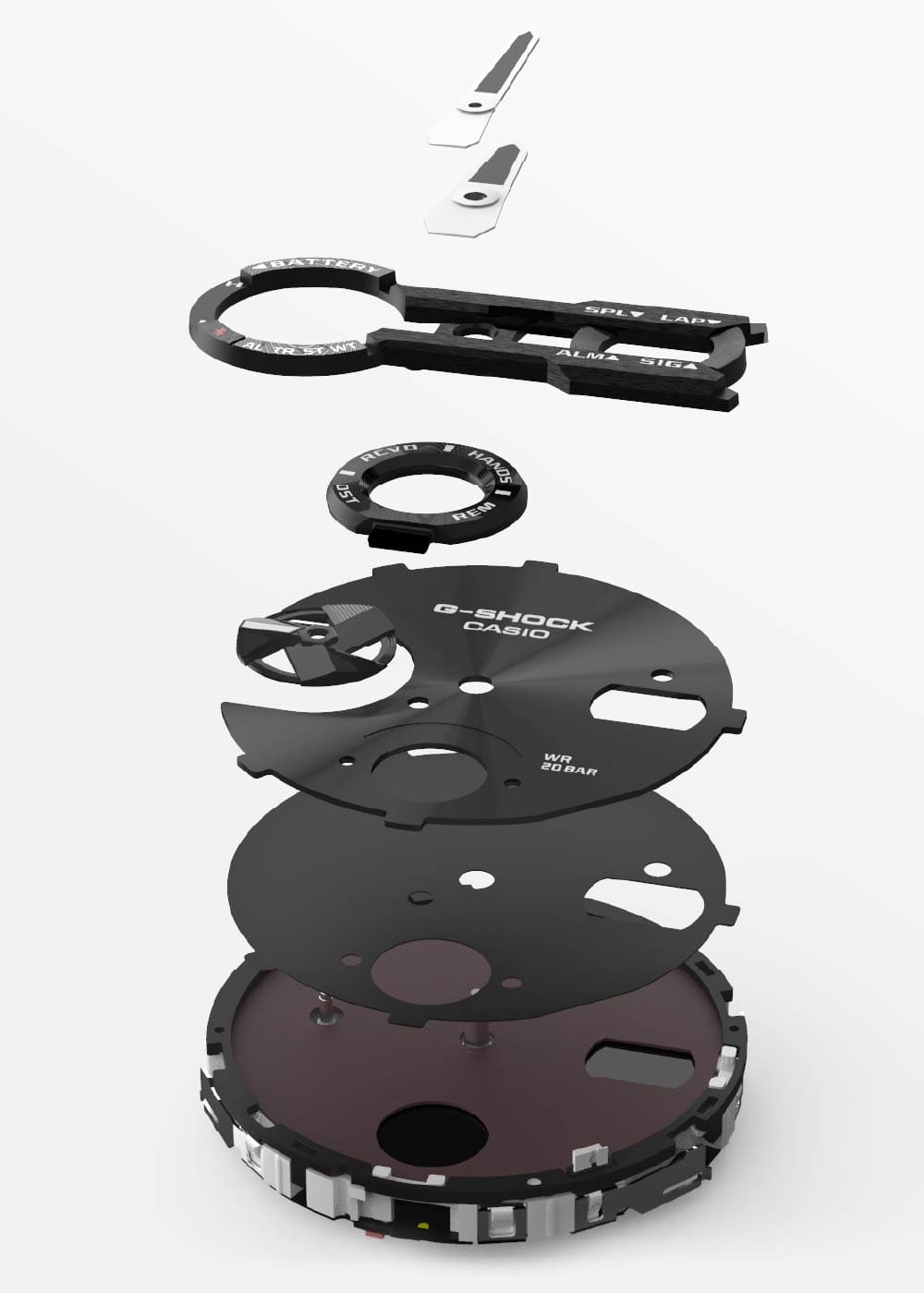 カーボンコアガード構造 (カーボンモノコックケース)