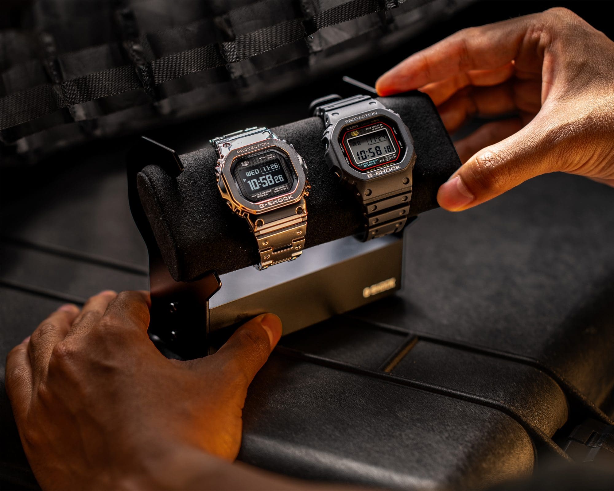 G-SHOCK Watch Mount/For 2 Watches(GS-WATMNT-W)