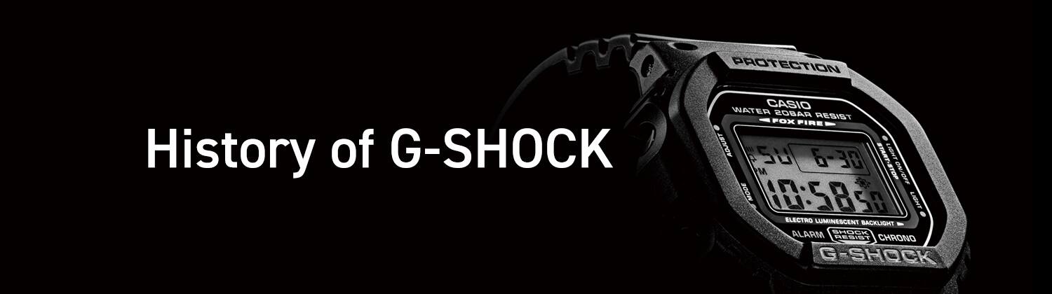 G-SHOCK History