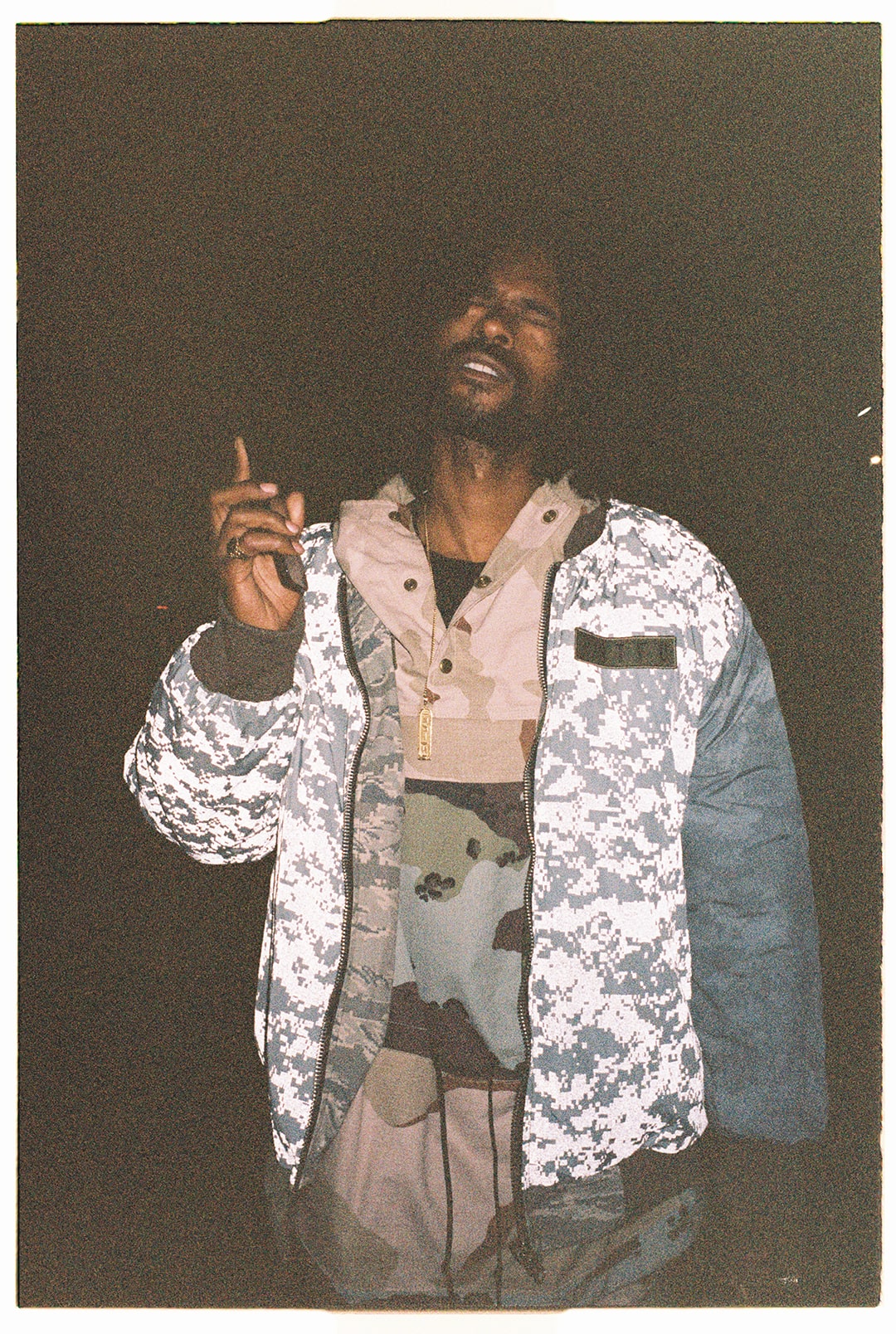 A man wearing a G-SHOCK