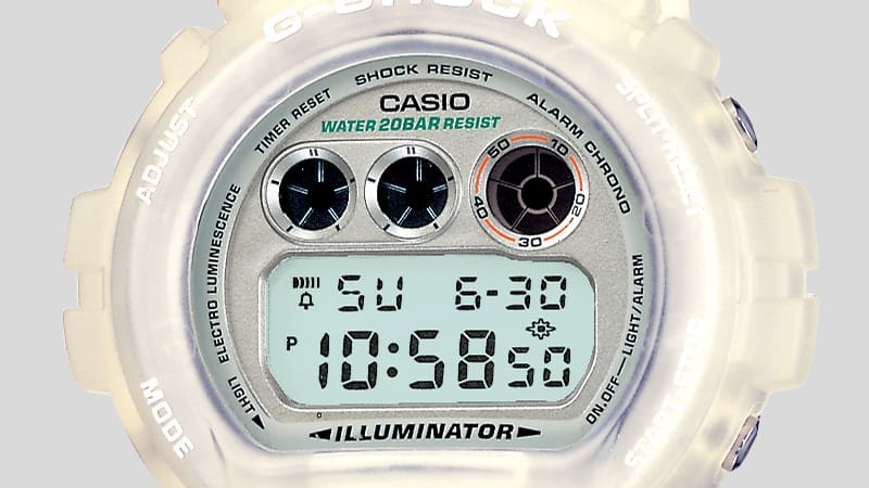 SEMI-TRANSPARENT RESIN CASE and BAND