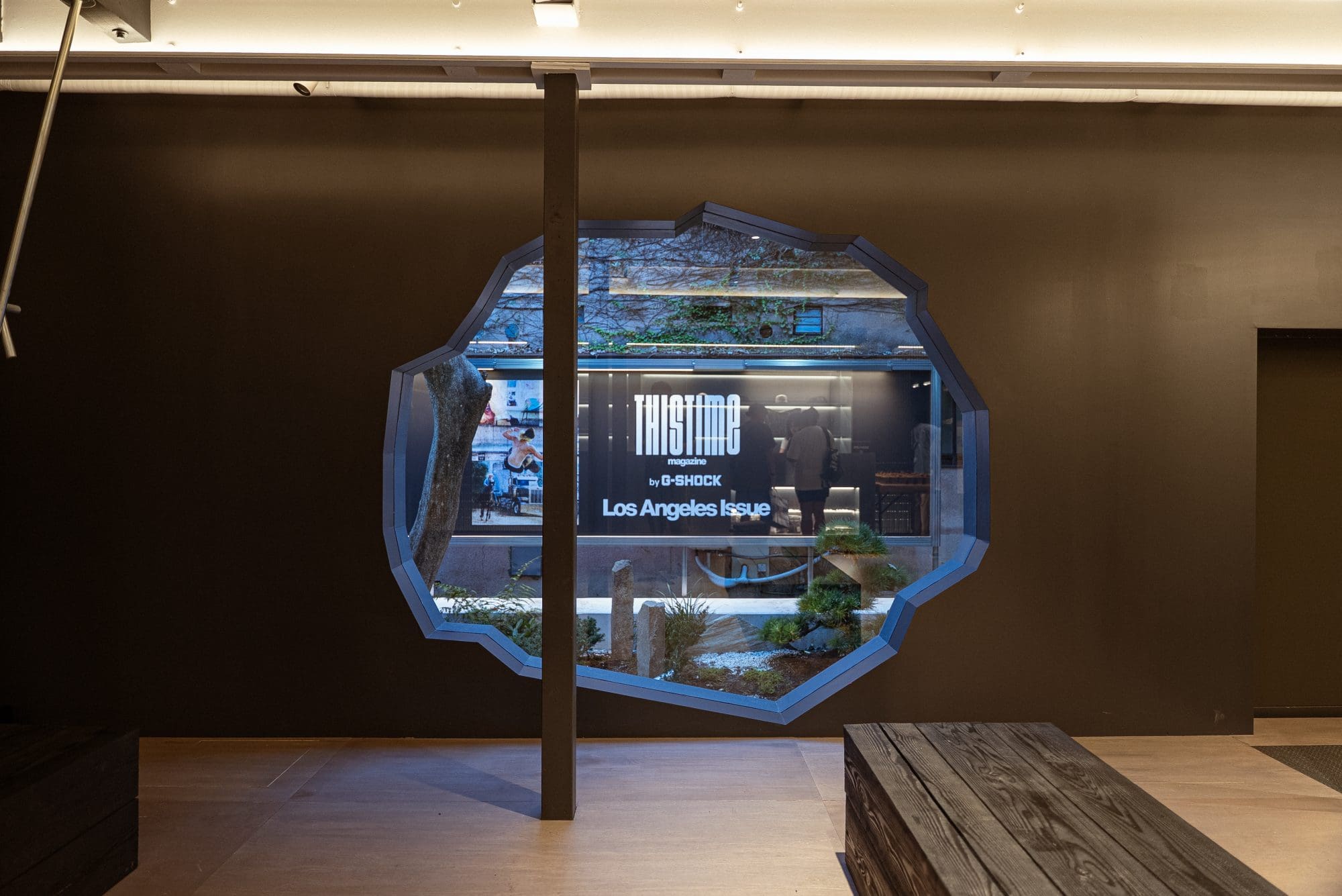 A photo of the entrance to BABYLONE in Harajuku, Tokyo