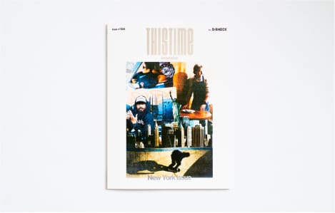 link to THISTIME magazine by G-SHOCK no004 NEW YORK