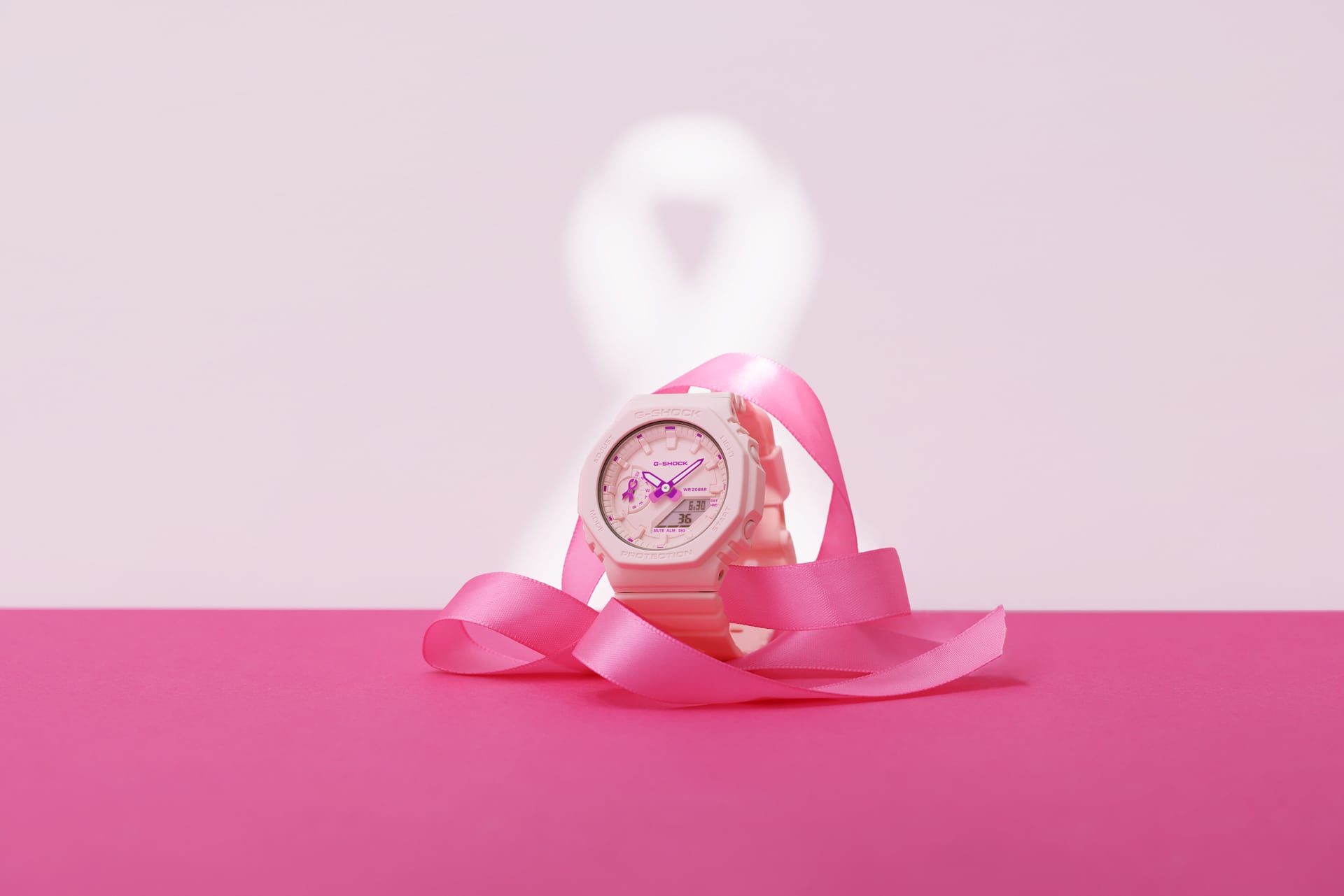G-SHOCK PINK-RIBBON KV