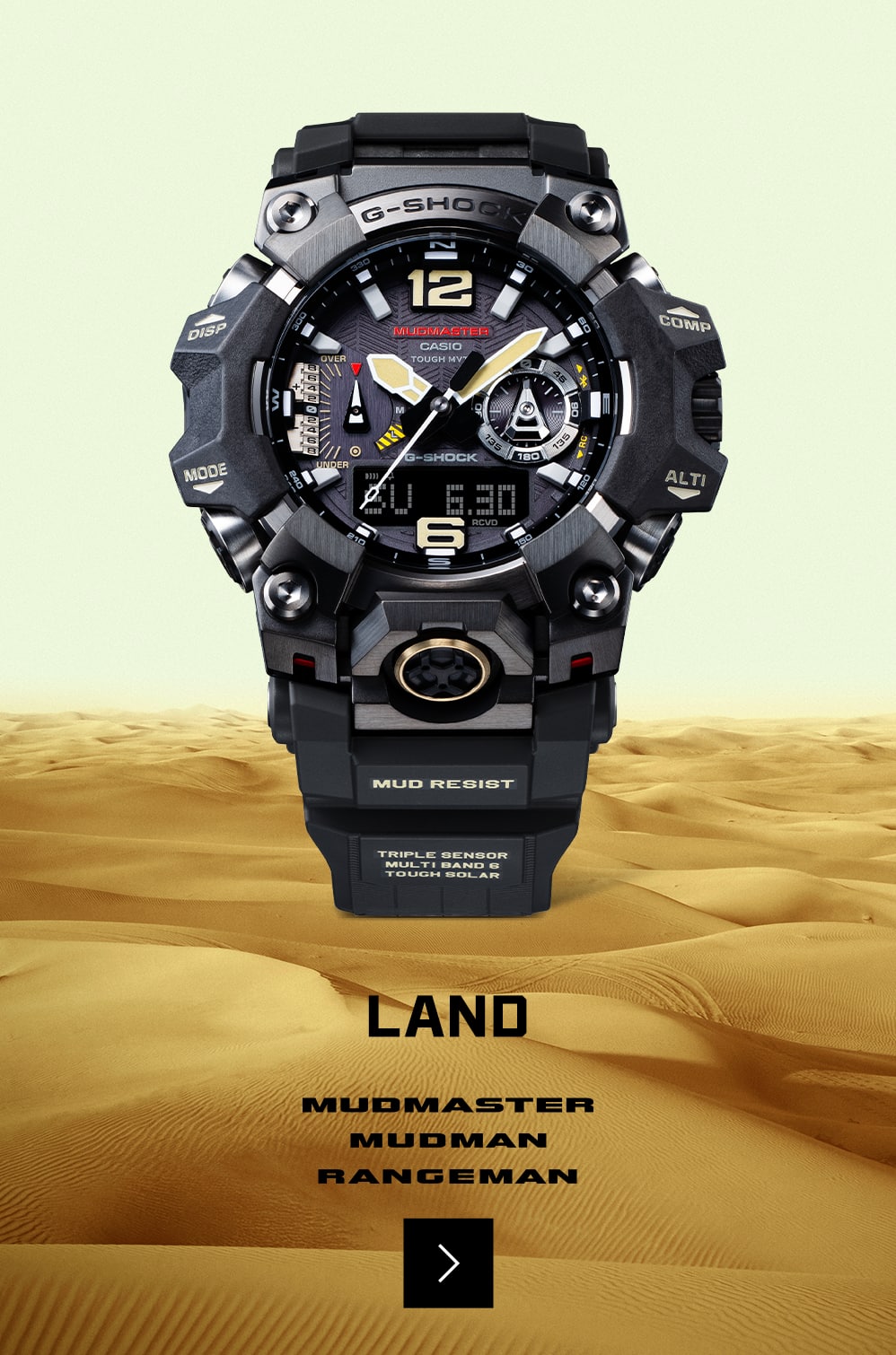 An image link to LAND - MASTER OF G page