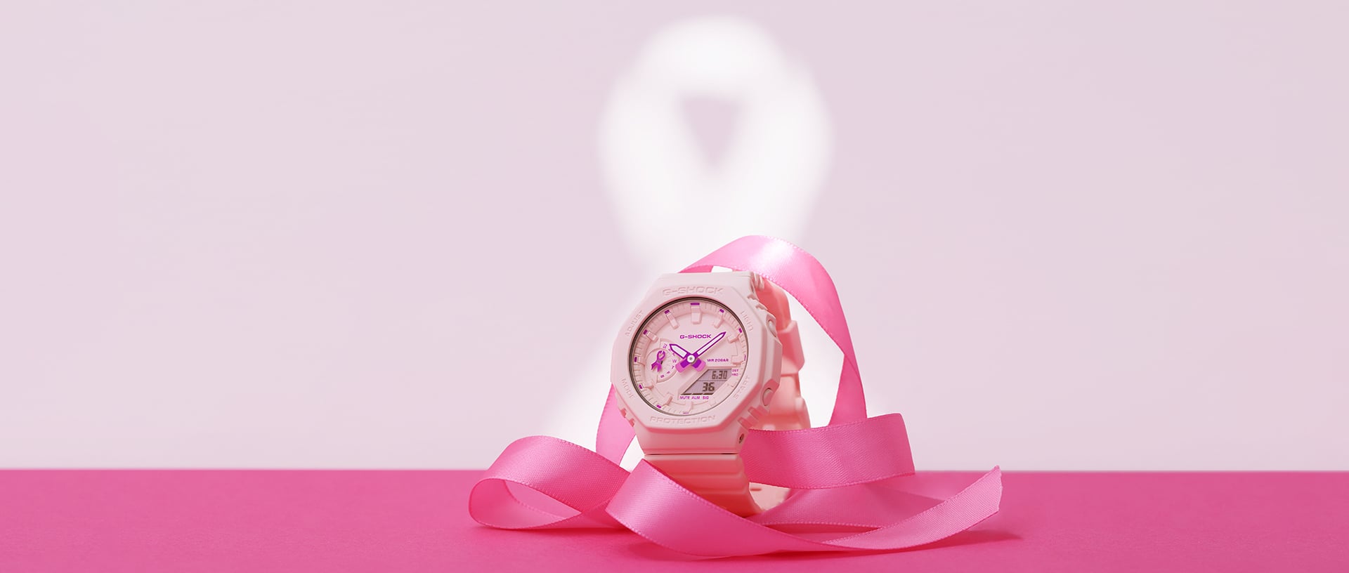G-SHOCK PINK-RIBBON KV