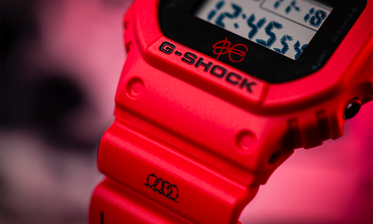 L'orologio della collaborazione DW-5600