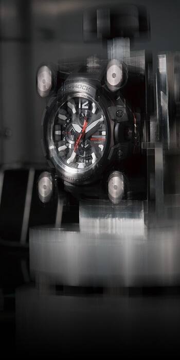 G-SHOCK Triple G Resist in una pressa idraulica