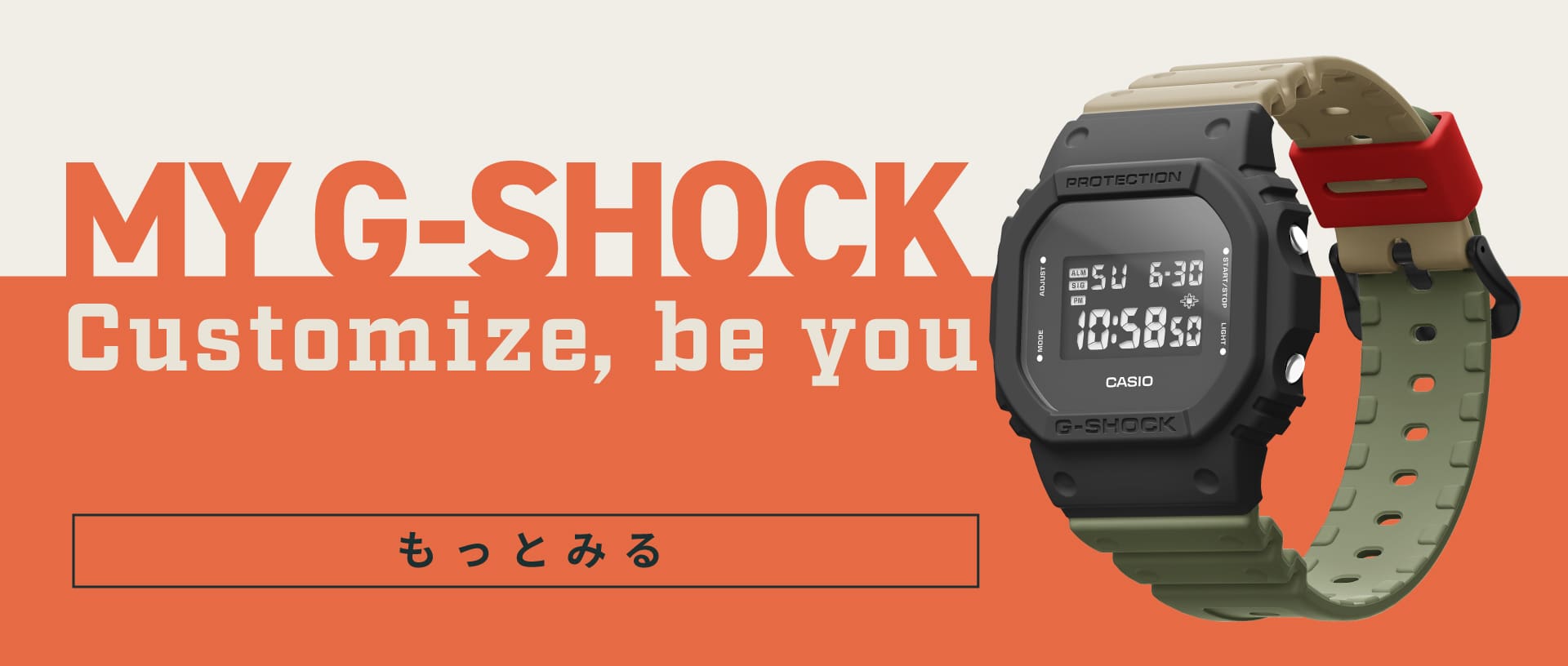 G-SHOCK デジタル腕時計 ACミランモデル CASIO G-SHOCK 6900 SERIES 30TH ANNIVERSARY MODEL入荷しました