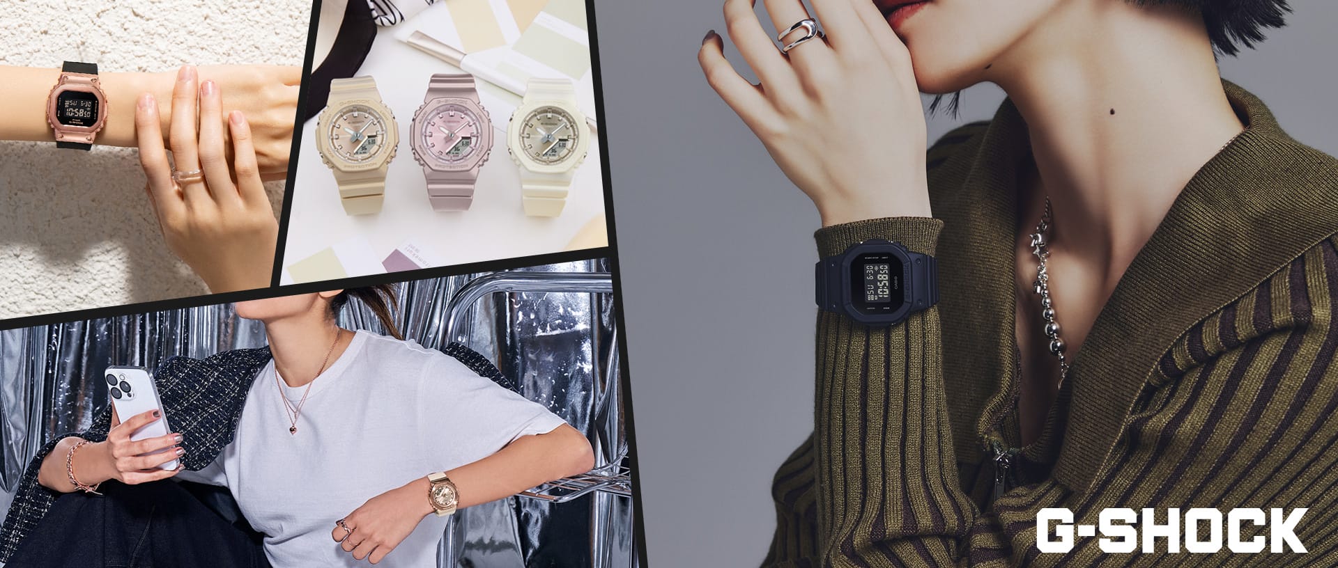 女性におすすめのコンパクトG-SHOCK