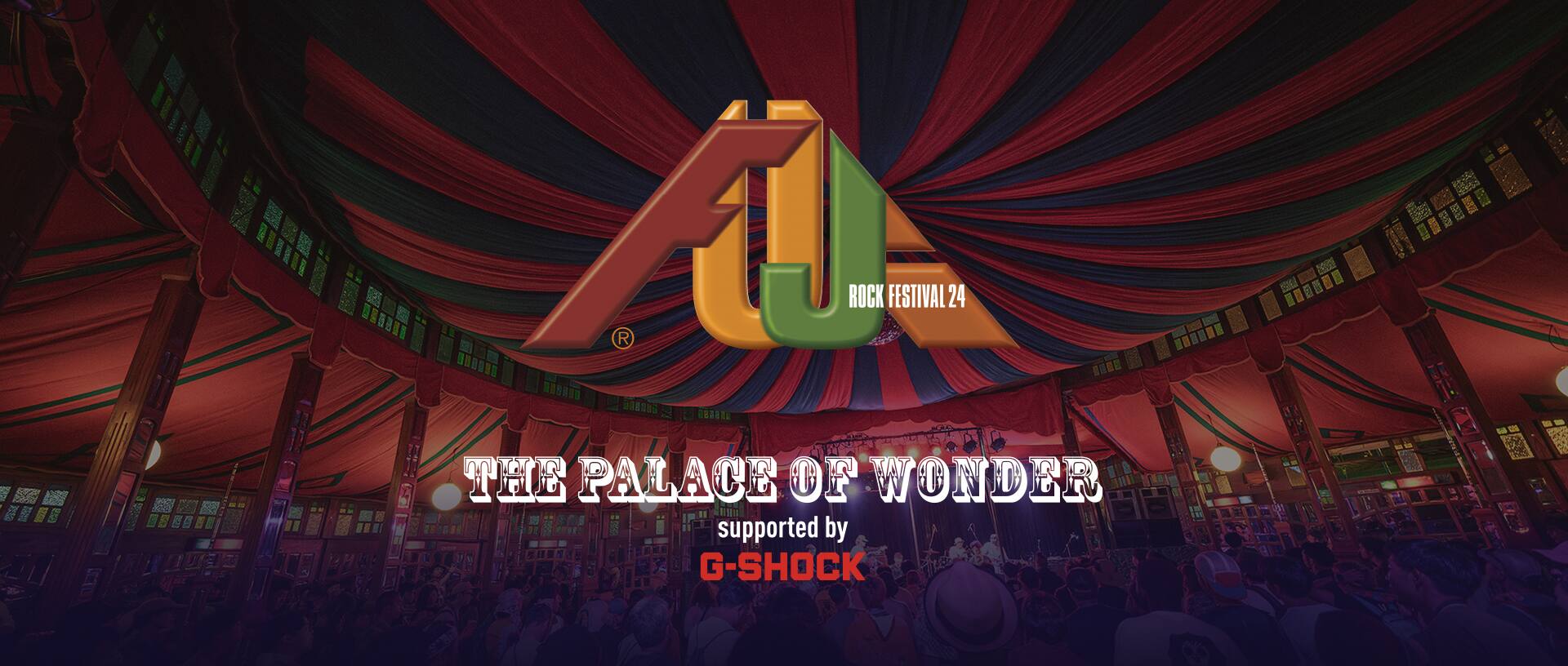 PALACE OF WONDER supported by G-SHOCK
