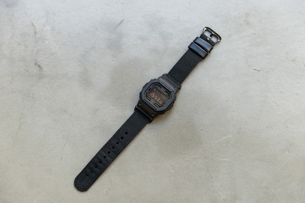 堀内俊哉カスタムの黒のG-SHOCK