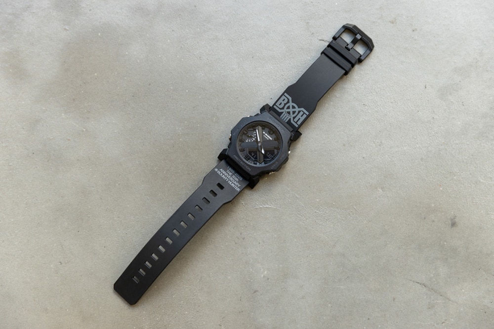 バウンティーハンターの30周年記念のG-SHOCK