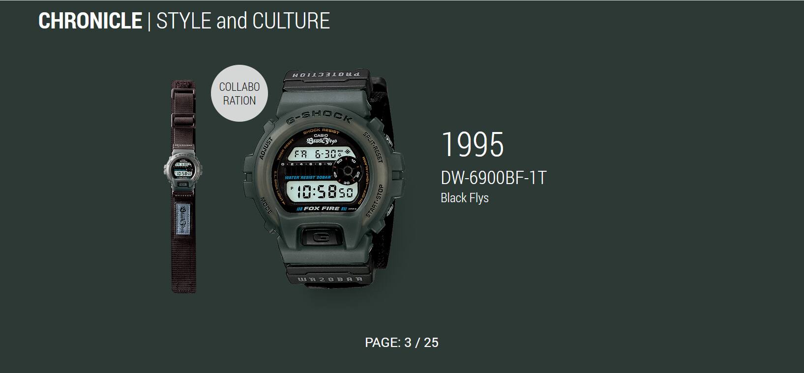 CASIO G-SHOCK×BlackFlysブラックフライ おも