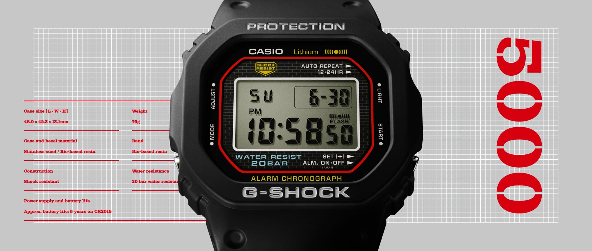 G-SHOCK 5000
