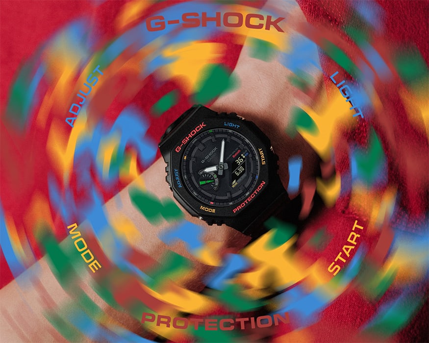 カラフルショック MULTICOLOR ACCENTS | G-SHOCK 腕時計