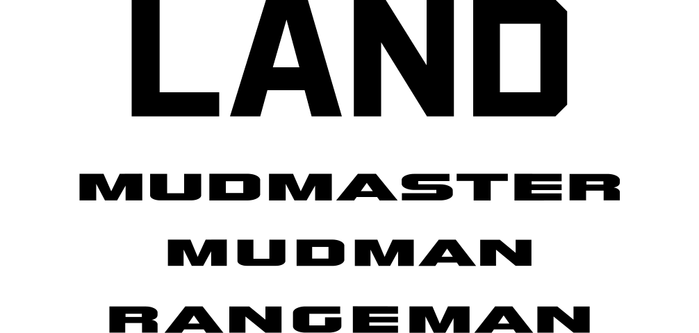 LAND | MUDMASTER | RANGEMAN | MUDMAN logo