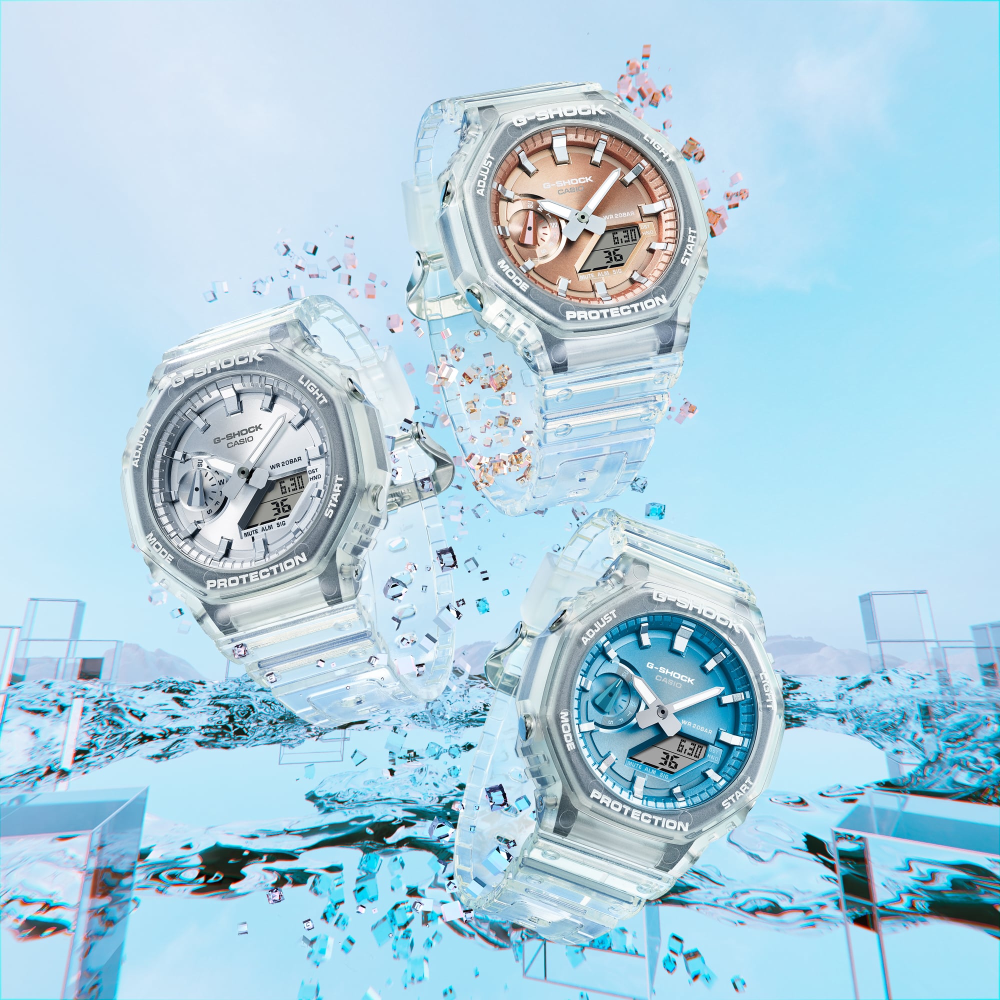 最終価格CASIO G-SHOCK ブルー 腕時計 GW-6905K-7AJR | CASIO