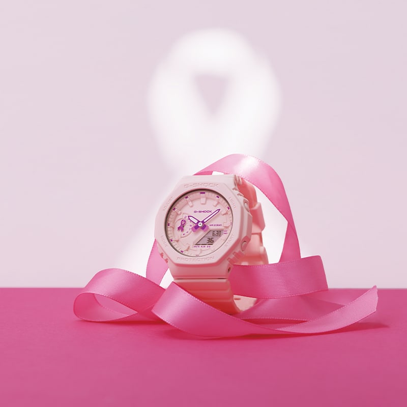 キッコウさん⭐G-SHOCK ピンク アナログ＆デジタル腕時計 WOMEN - ANALOG-DIGITAL | G-SHOCK 腕時計