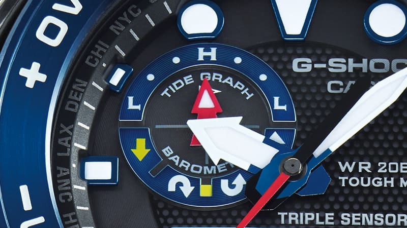 សំឡេងរោទ៍ទំនោរ Tide Graph / Barometric
