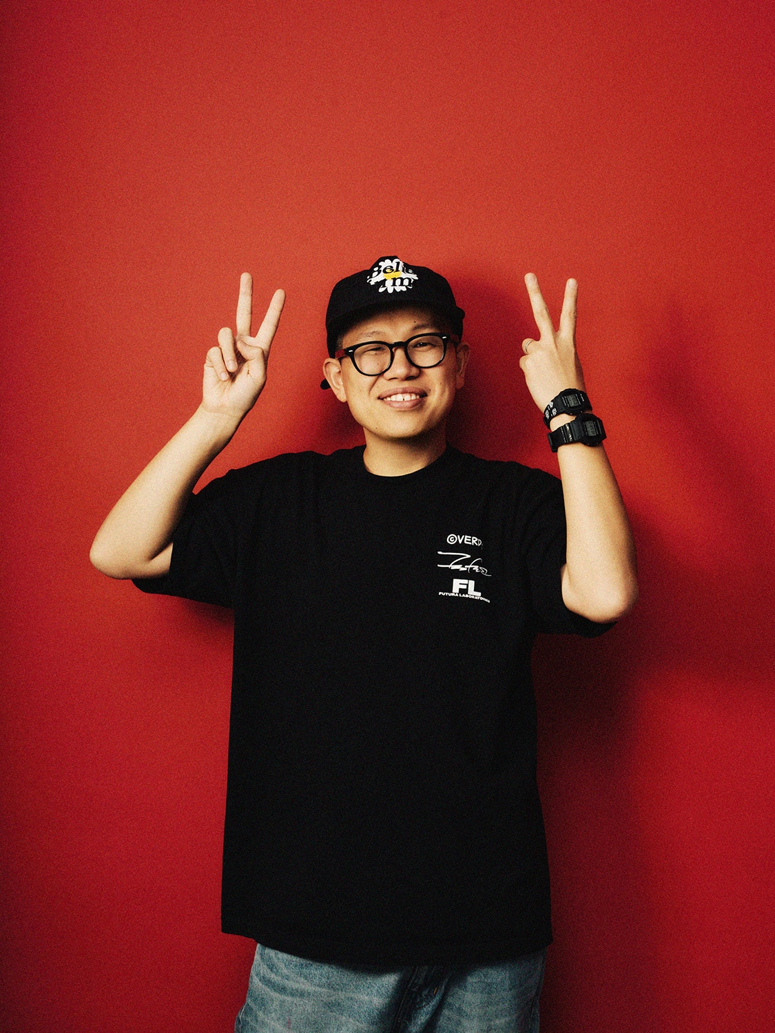 G-SHOCK/BABY-G를 착용한 VERDY.