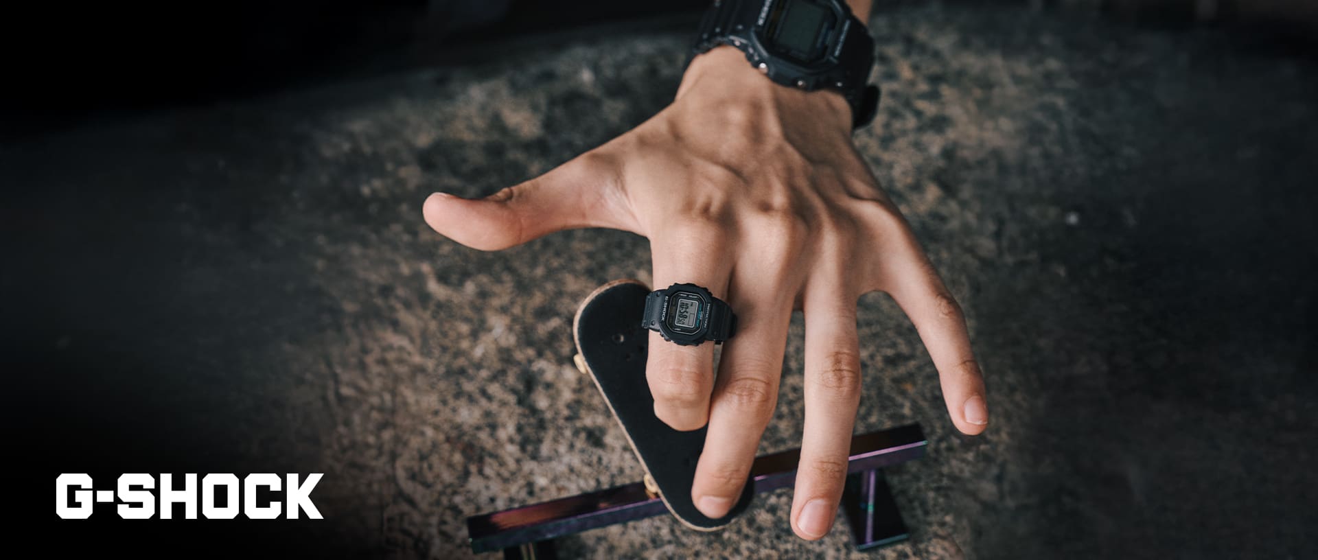 الصفحة الرئيسية لساعة G-SHOCK NANO