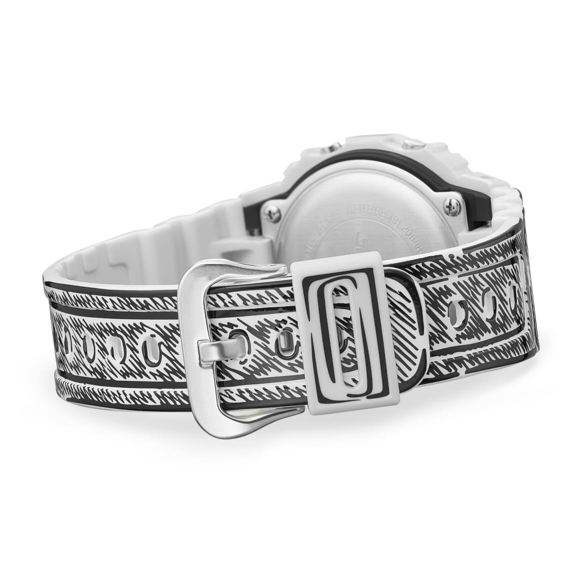 DW-5600JV-7 sketch graphic band