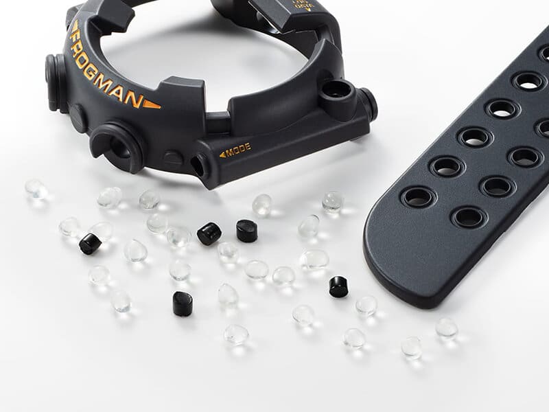 Biomass materials and G-SHOCK FROGMAN watch bezel and band