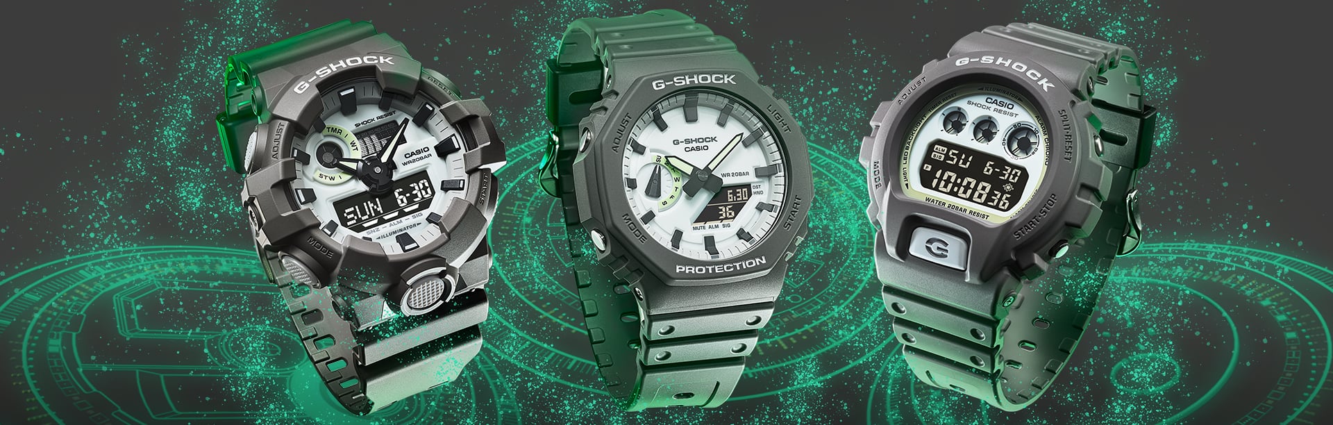 G-SHOCK Hidden Glow Series