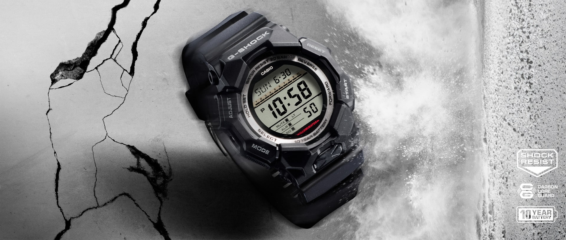 SERIE GD-010 CON BATERÍA DE 10 AÑOS DE DURACIÓN