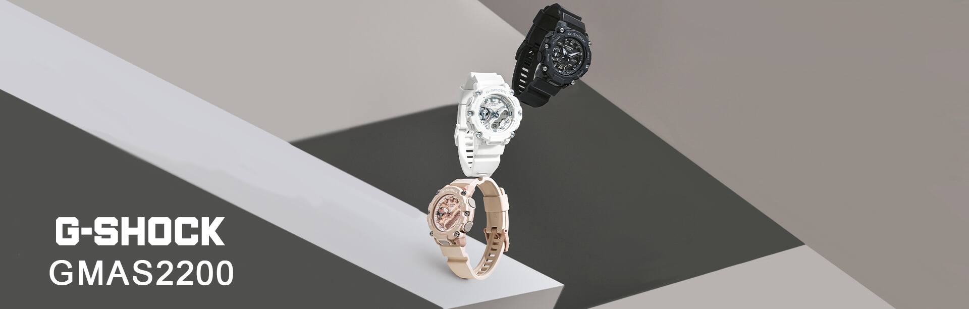 3 GMAS2200 G-SHOCK watches