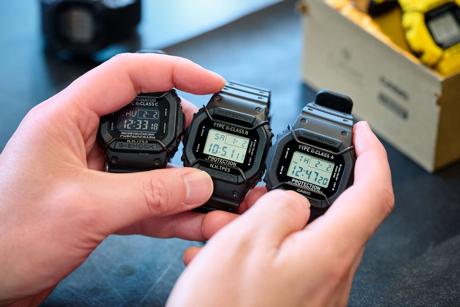 Javier Calleja x G-SHOCK 5600 腕時計 黒・ブラック Casio G-Shock x Javier Calleja DW-56002G22-1JR/35-88-1423-00001