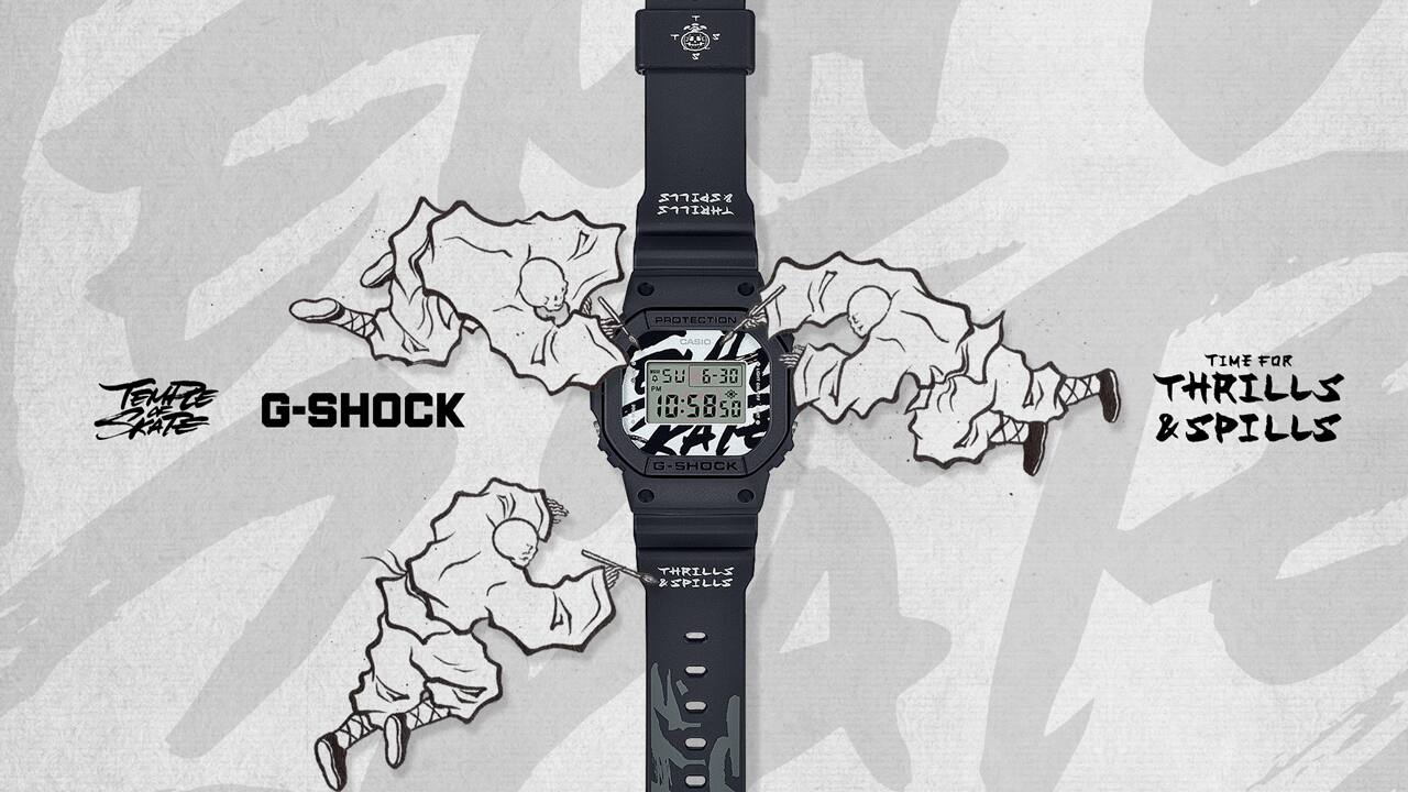 Temple of Skate_Thrills & Spills_DW-5600TOS23-1_YouTube Cover