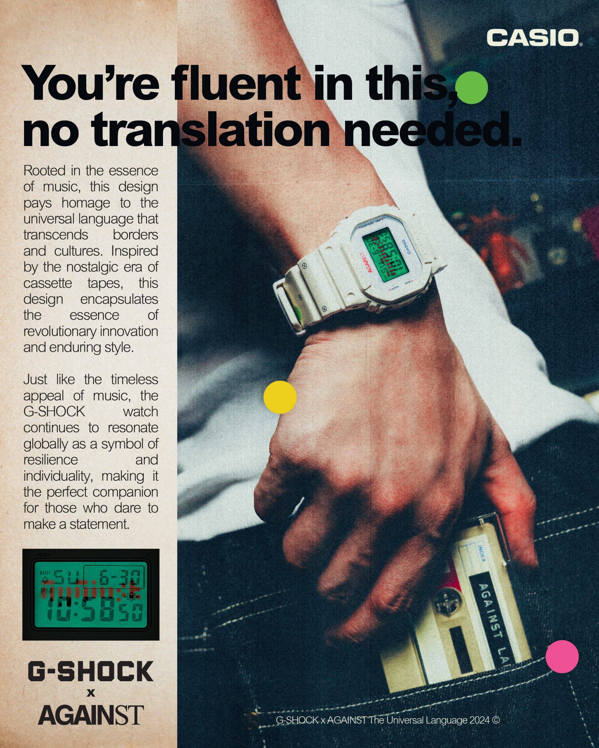 Against x G-shock R5