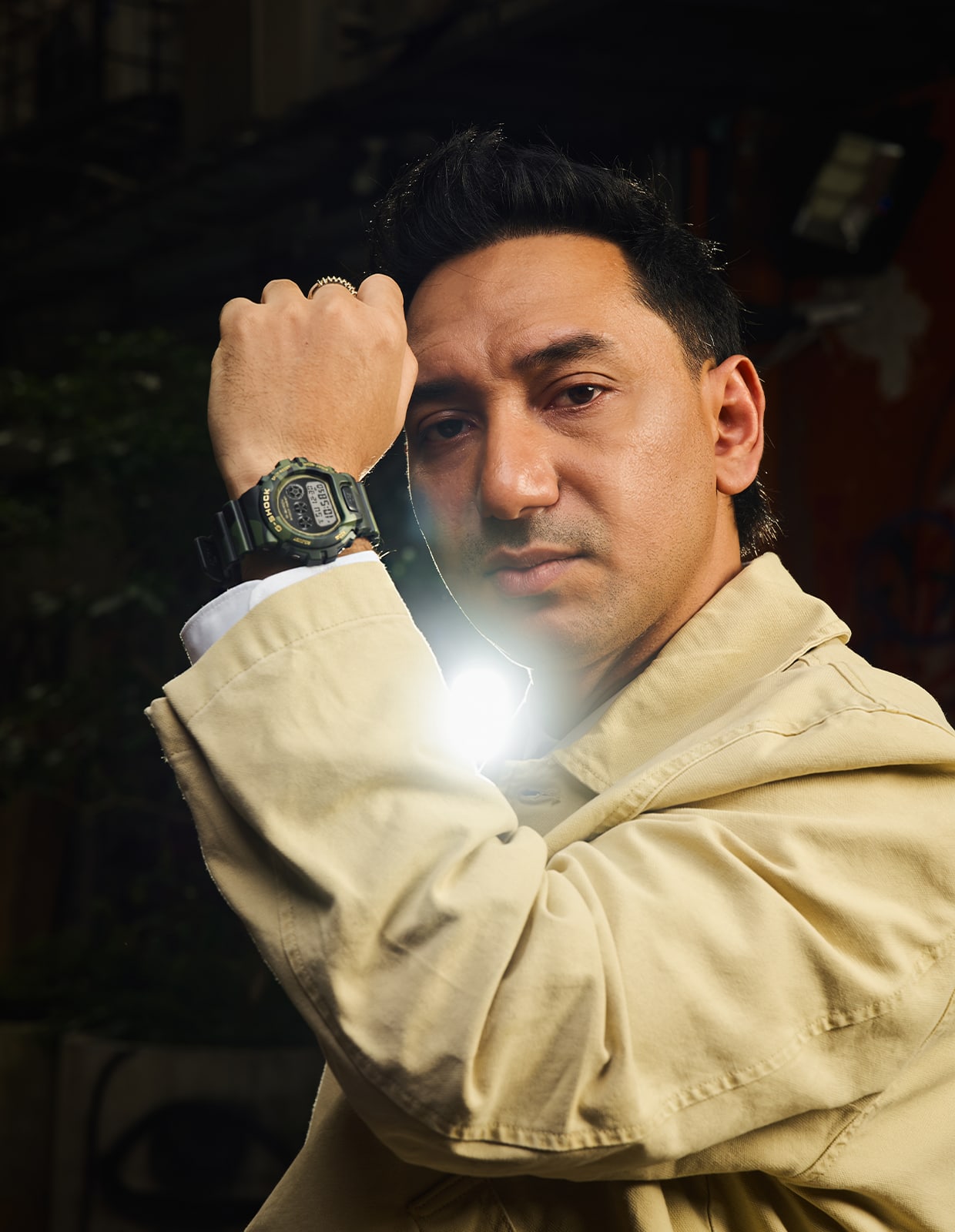 ZR wearing the DW-6900CMG-3