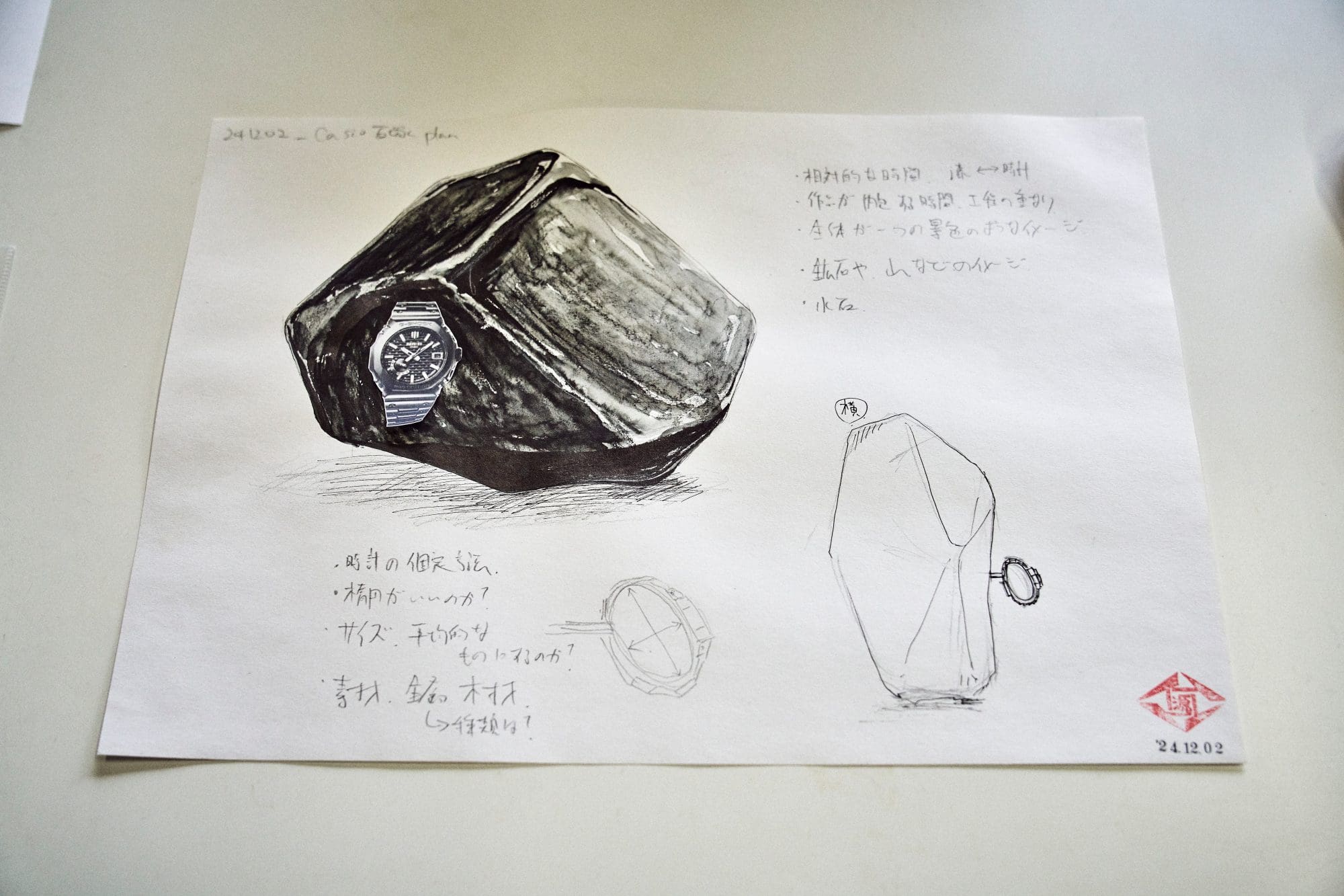 At Ishizuka's studio photo04