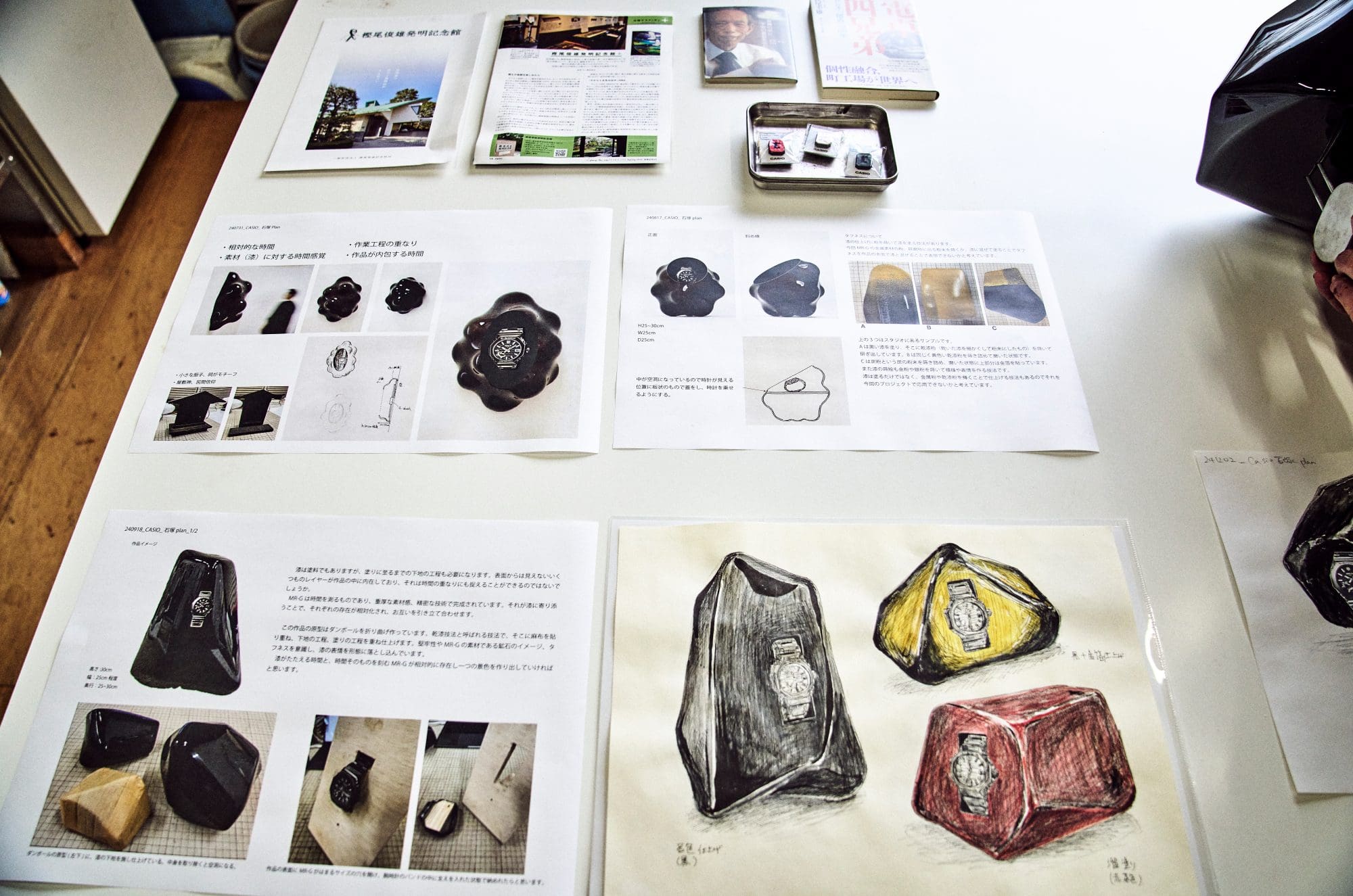 At Ishizuka's studio photo03