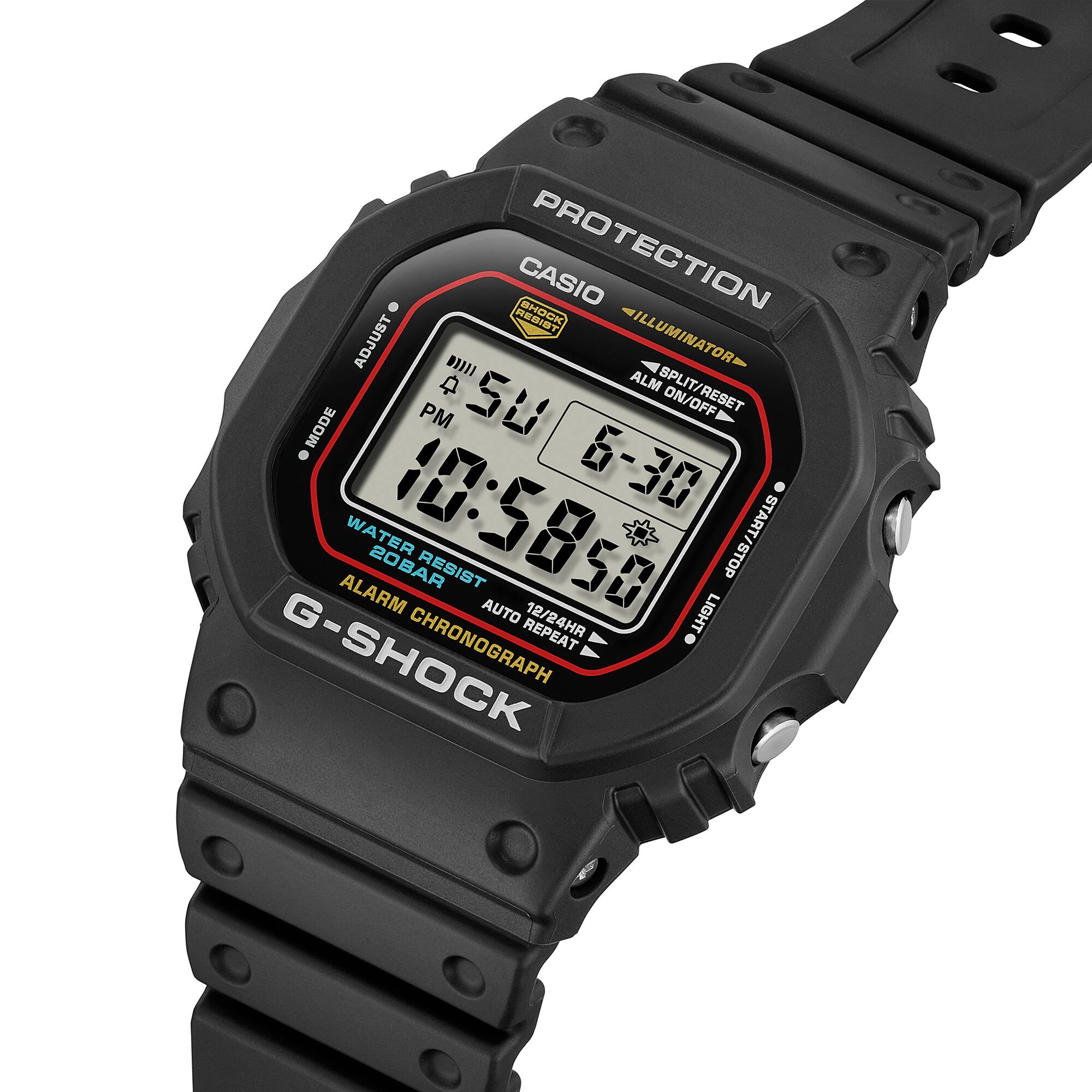 Reproductie van het DW-5600RL polshorloge van G-SHOCK