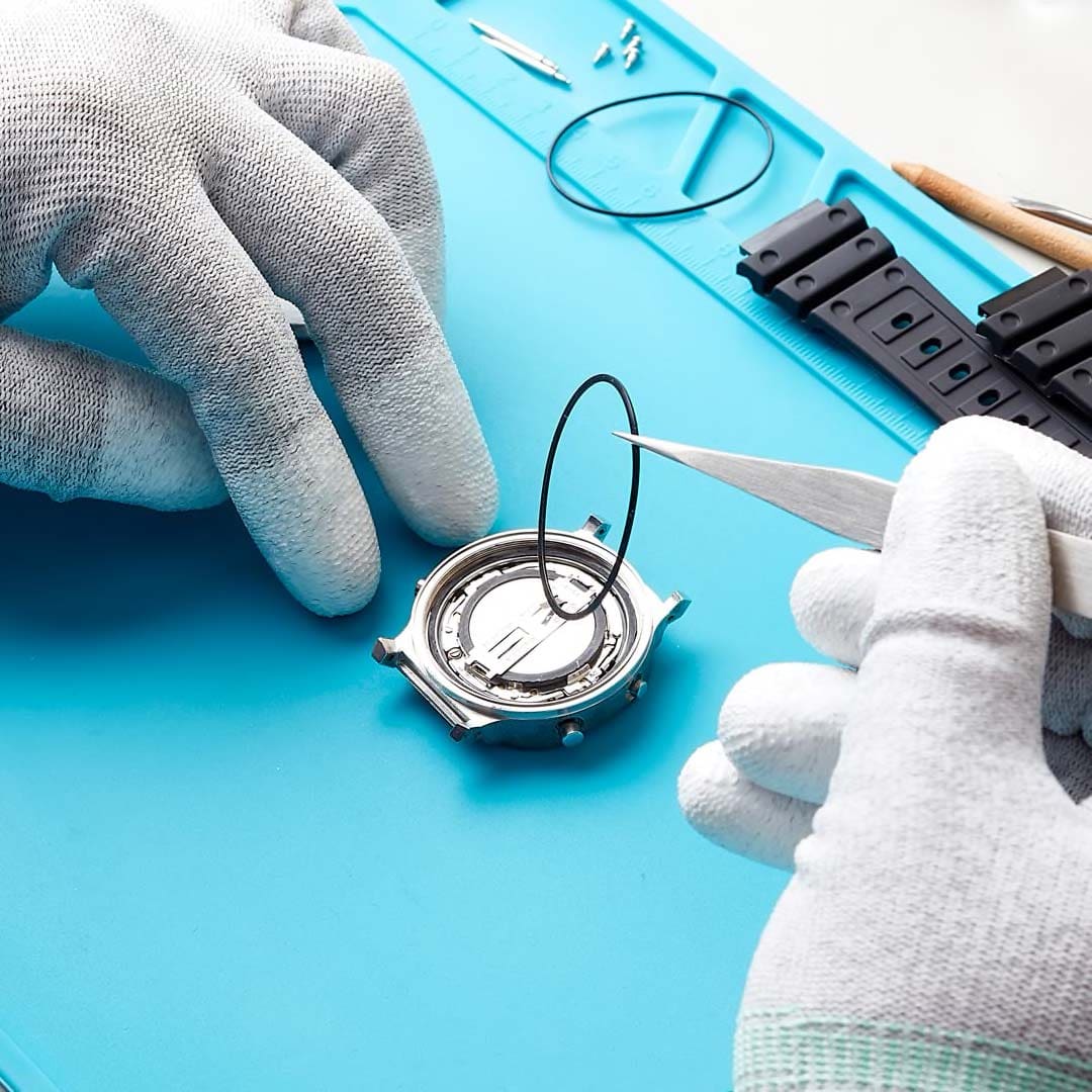 restorer updating gshock waterproof gasket 